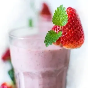 strawberry kiwi smoothie recipe with ice
