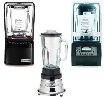 AvaMix 3 3/4 hp 1 Gallon Stainless Steel Heavy Duty Commercial Food Blender  with Timer - 120V