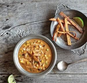 vitamix tortilla soup demo recipe