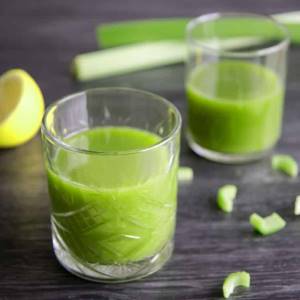 Celery juice shop in nutribullet