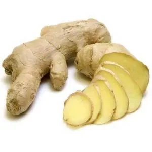 how to peel ginger root