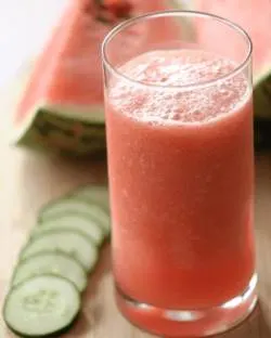 watermelon cucumber smoothie