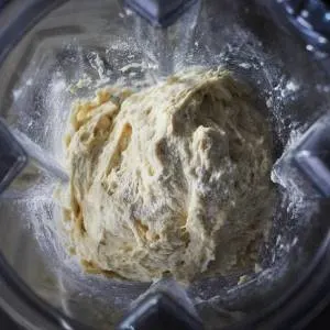 making dough in a vitamix blender
